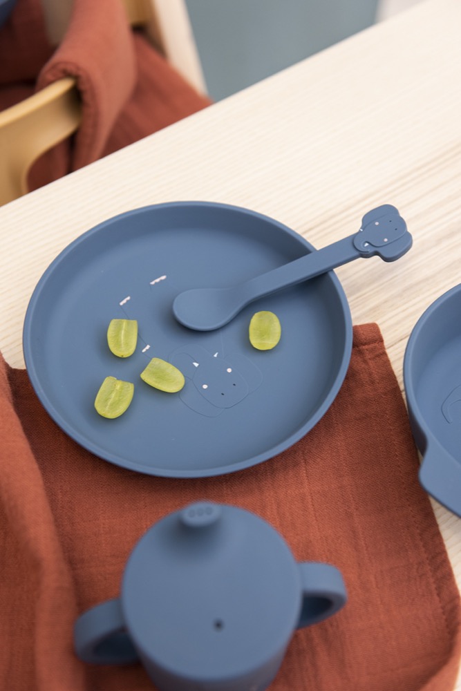 Silicona plato - Mrs. Elephant